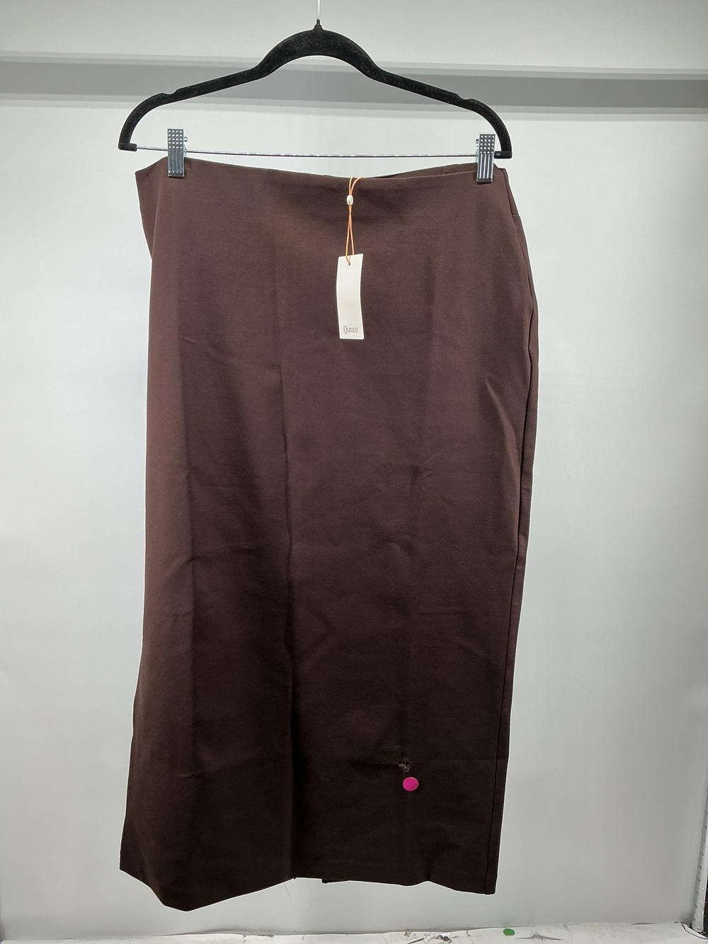 Ultra-Stretch Ponte Maxi Pencil Skirt
